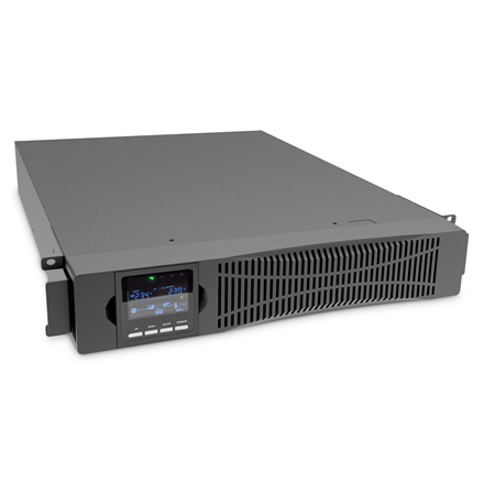 DIGITUS OnLine UPS, rack/tower, 1500VA, 1500W, LCD, 8 x C13, 1 x C19, RS-232, USB, RJ45, SNMP card (optional), relay car