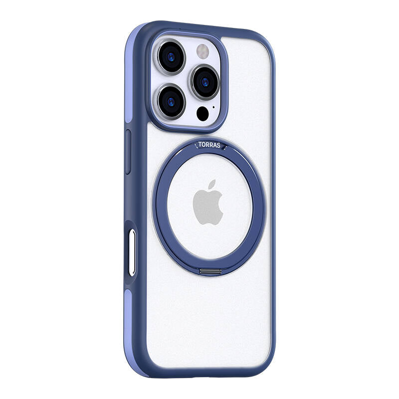 Torras Ostand R Fusion Series Case for iPhone 16 Pro (blue) - Image 1