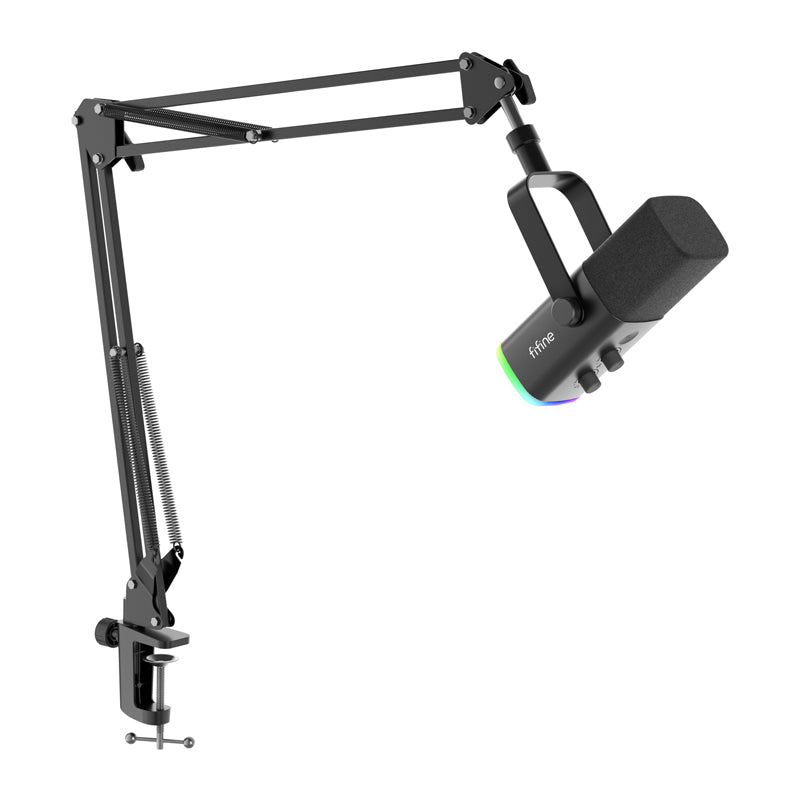 Fifine AM8T gaming microphone with boom arm (black) - Image 3