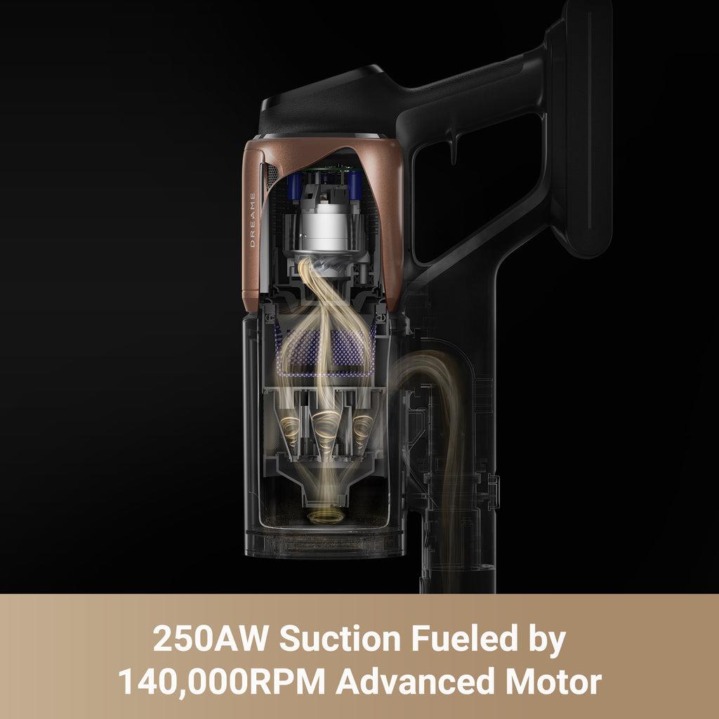 Vacuum Cleaner DREAME Z20 Station Dry Stick vacuum Suction power 140000 Pa 2.19kg VZV25A