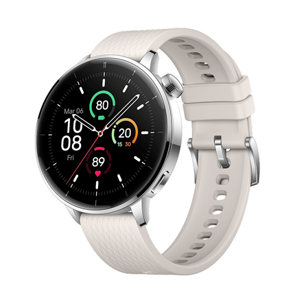 OnePlus Watch 3 (43mm) | Smart watch | GPS (satellite) | AMOLED | 1.32" | Silver Steel