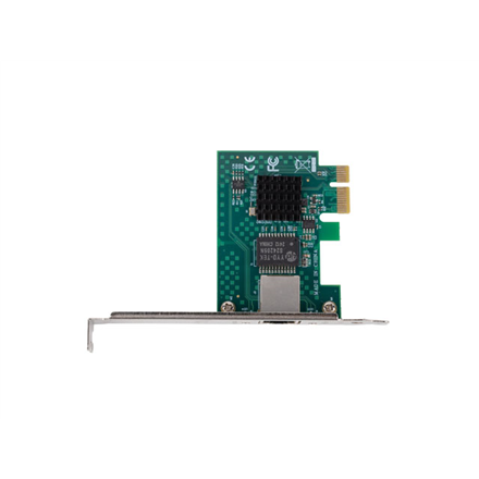 Lanberg | PCI-Express to RJ45 Ethernet Adapter network card PCI-E X1 1X RJ45 2.5GB Low profile | PCE-25GB-001