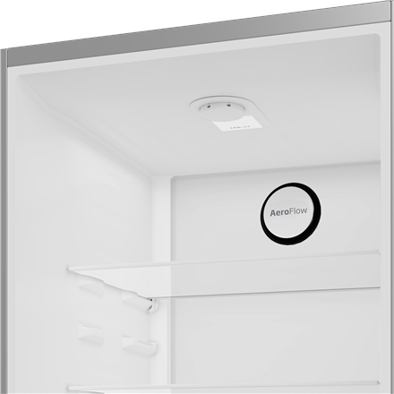 BEKO Refrigerator | B1RCNA364XB | Energy efficiency class E | Free standing | Combi | Height 186.5 cm | No Frost system 