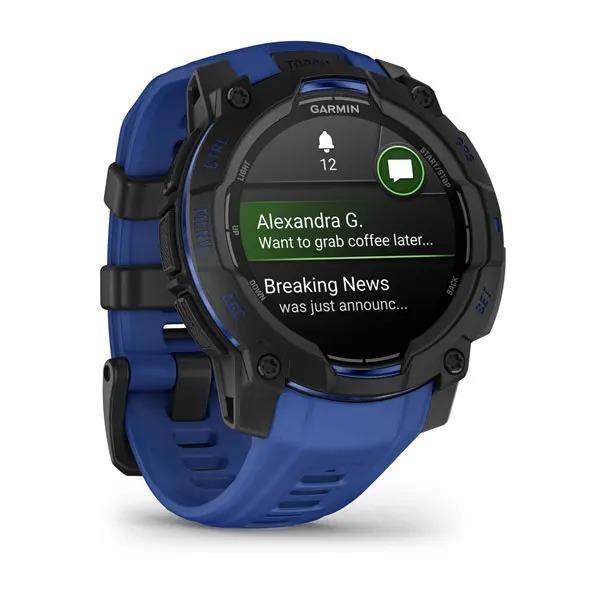 SMARTWATCH INSTINCT 3 AMOLED/BLACK 010-02936-03 GARMIN