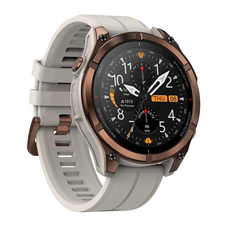 Zeblaze Stratos 4 Pro Smartwatch (Brown) - Image 4