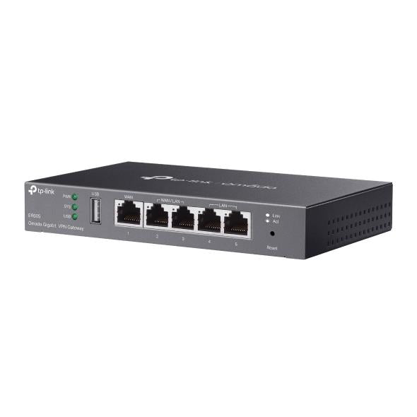 NET ROUTER 1000M 5P VPN/OMADA ER605 TP-LINK