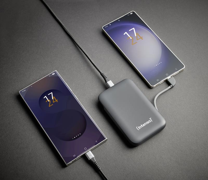 POWER BANK USB 10000MAH/GREY S10000 7333034 INTENSO