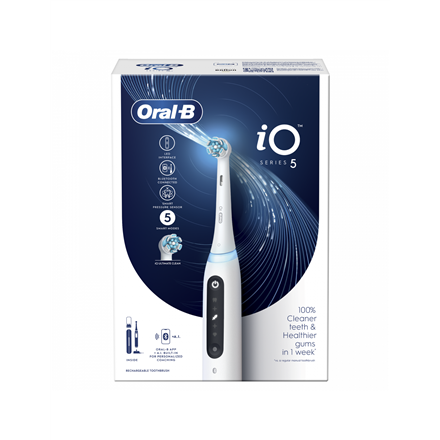 Oral-B | Electric Toothbrush | iO5 | Rechargeable | For adults | Number of brush heads included 1 | Number of teeth brus
