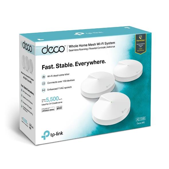 Wireless Router TP-LINK Wireless Router 1300 Mbps Mesh 2x10/100/1000M Number of antennas 4 DECOM5(1-PACK)