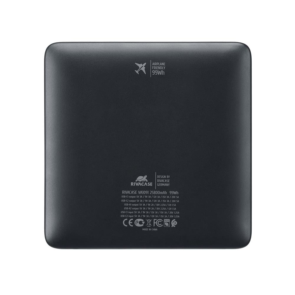 POWER BANK USB 25800MAH/VA1091 RIVACASE