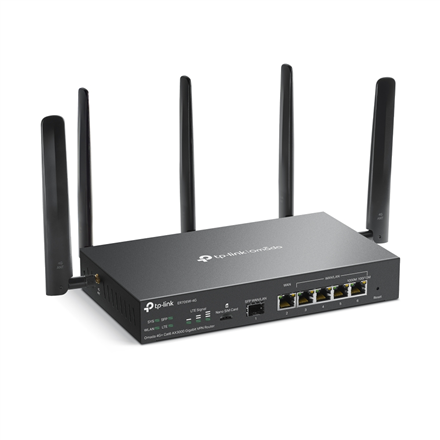 TP-LINK | Omada 4G+ Cat6 AX3000 Gigabit VPN Router | ER706W-4G | 802.1q | 10/100/1000 Mbit/s | Mesh Support Yes | MU-MiM