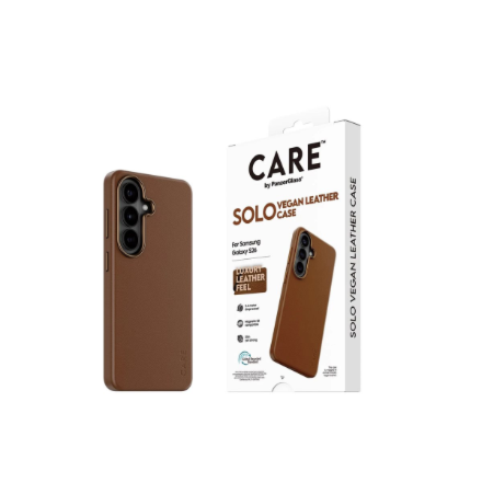 CARE by PanzerGlass Solo Case Brown Samsung New Galaxy S26
