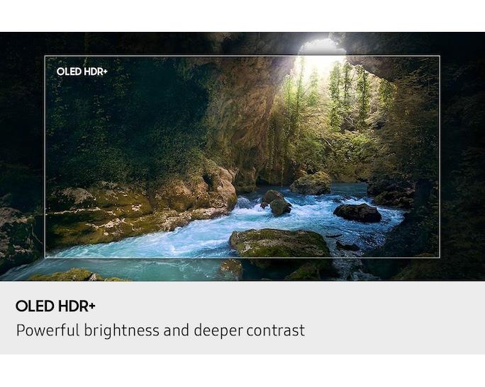 TV Set SAMSUNG 77 " 4K Ultra HD 3840 x 2160 pixels Flat 16:9 OLED QE77S90FAEXXH