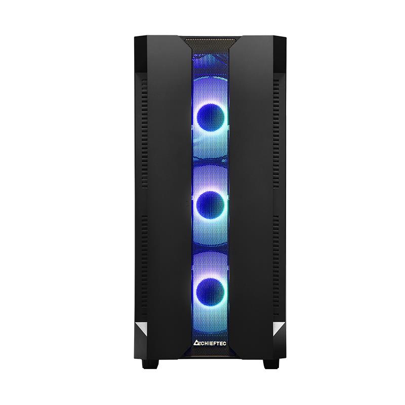 Case CHIEFTEC HUNTER MidiTower Not included ATX MiniITX Colour Black GS-01B-OP