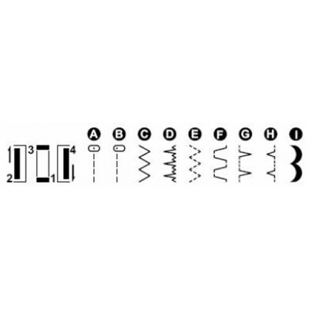 Singer | SMC 1409 | Number of stitches 9 | White