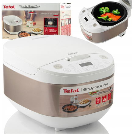 TEFAL | Multifunctional pot | RK622130 | 750 W | 4 L | Number of programs 12 | White
