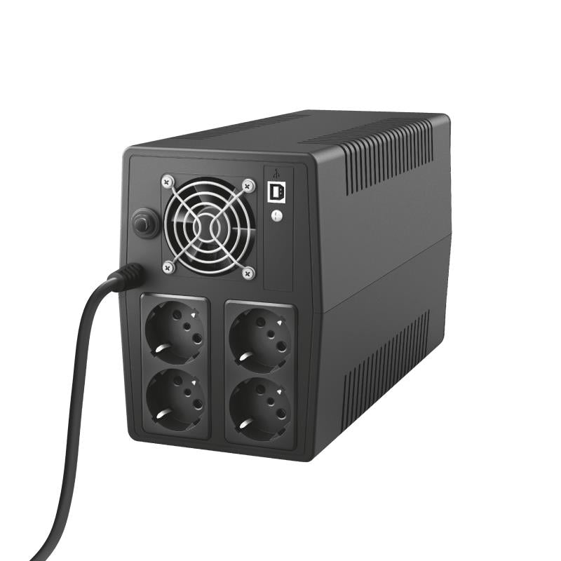 UPS TRUST 900 Watts 1500 VA Wave form type Simulated sinewave Desktop/pedestal 23505