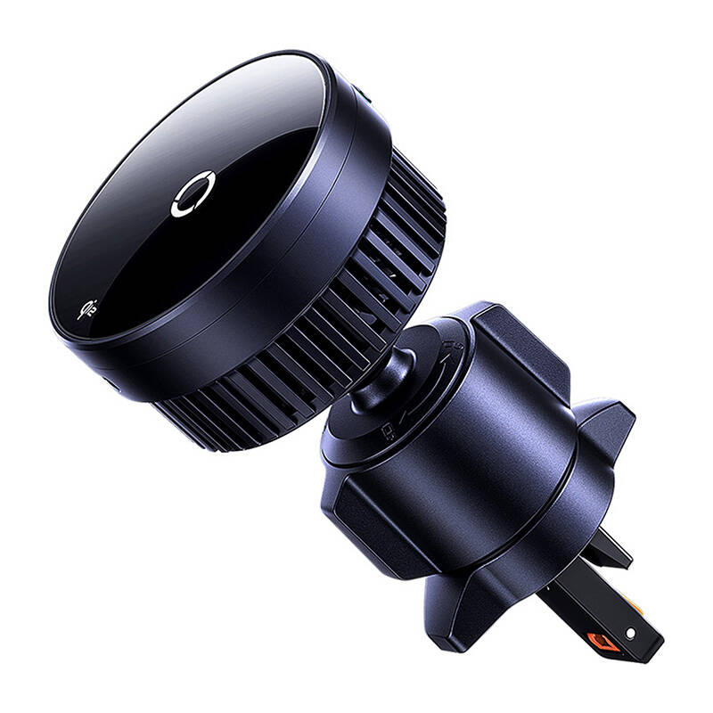 Baseus MagPro car mount with 15W Qi2.0 inductive charger (black) - Image 1