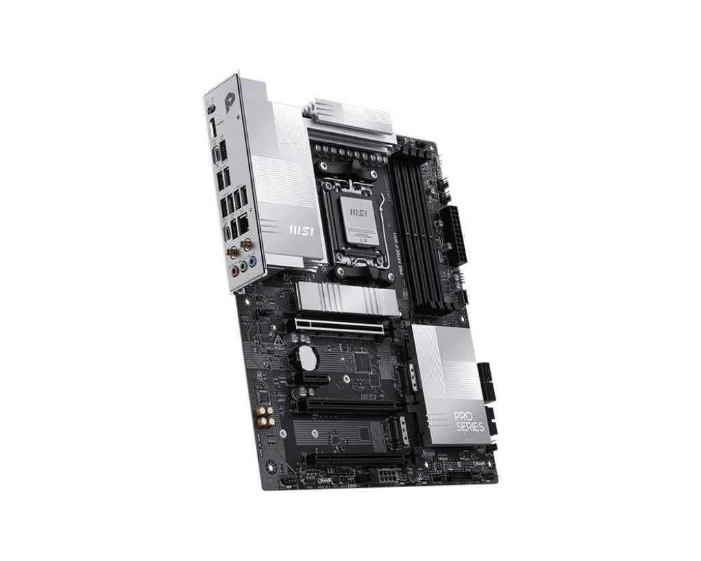 Mainboard MSI AMD X870E SAM5 ATX Memory DDR5 Memory slots 4 PROX870E-PWIFI