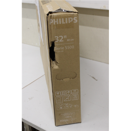 SALE OUT. Philips 32PHS5500/12 32" (80cm) LED 2K LED TV | SALE OUT. | Philips 2K LED TV | 32PHS5500/12 | 32 | Black | DA