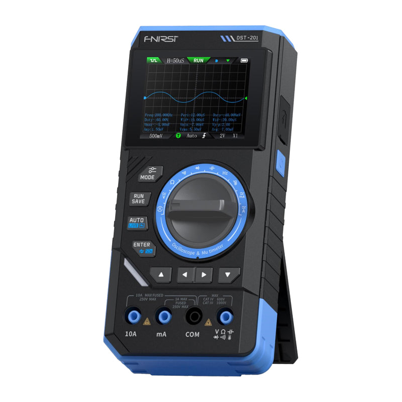 SigGen 3-in-1 FNIRSI DST-201 handheld digital multimeter with oscilloscope - Image 1