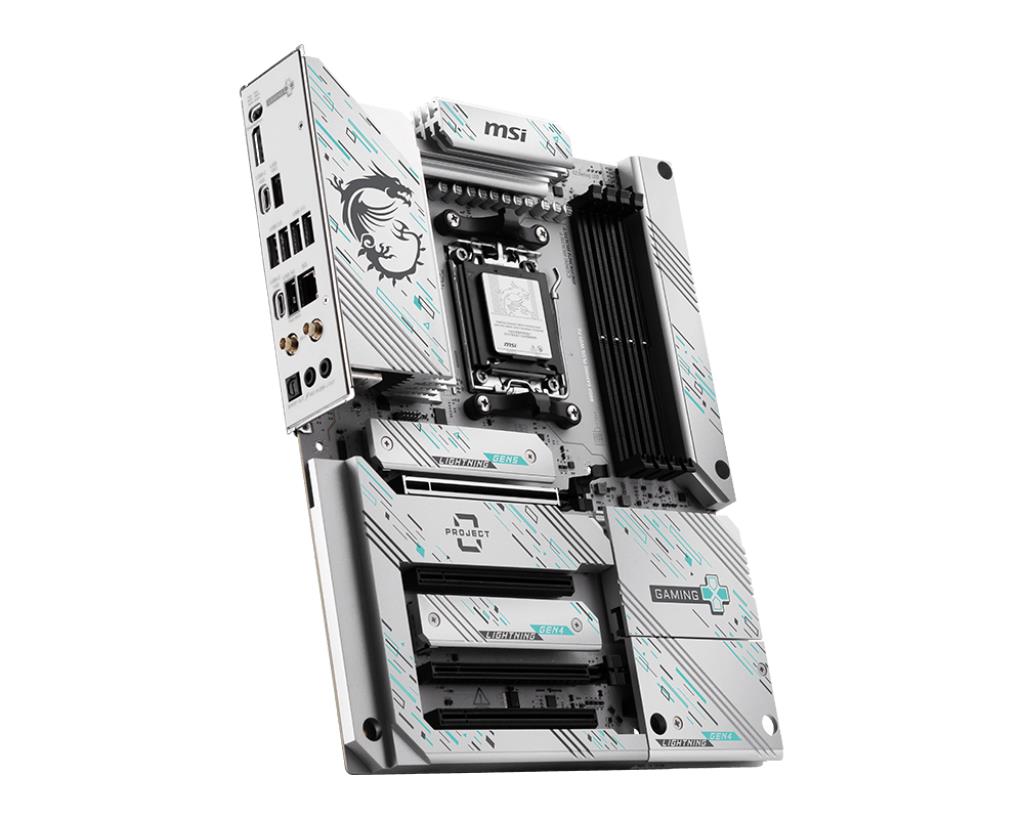 Mainboard MSI AMD B850 SAM5 ATX Memory DDR5 Memory slots 4 B850GAMINGPLUSWIFIPZ