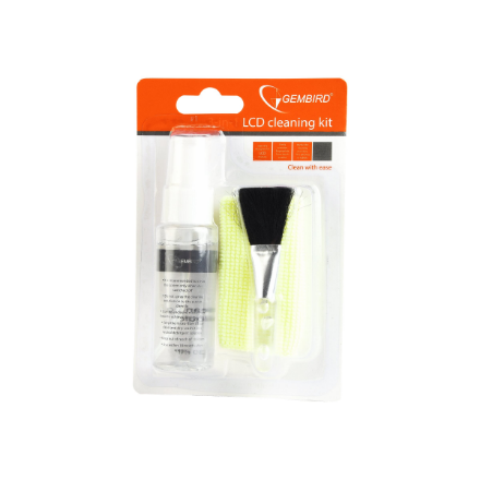 Gembird | 3-in-1 LCD cleaning Kit | Cleaning Kit | 30 ml