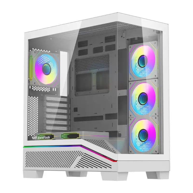 Computer case Darkflash K430 + fans (white) - Image 1