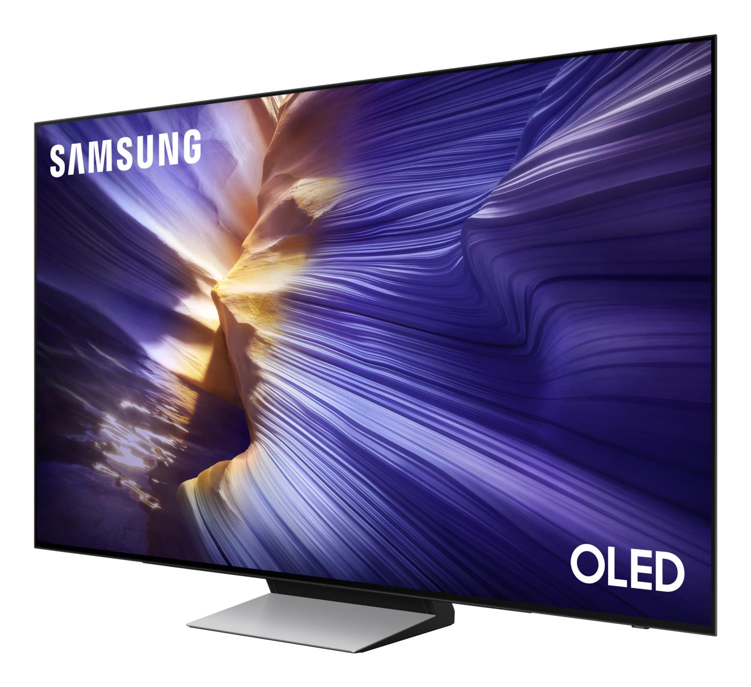 TV Set SAMSUNG 83" OLED/4K/Smart 3840x2160 Tizen Black QE83S90FAEXXH