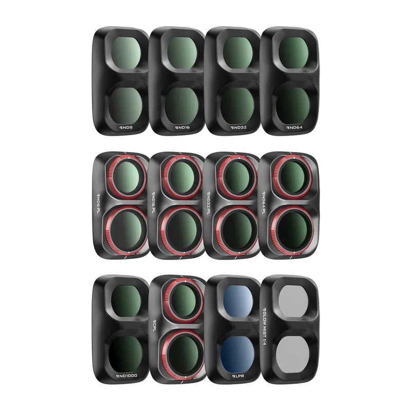 Freewell Filter Set for Osmo Pocket 4P, 12-piece set - Image 1