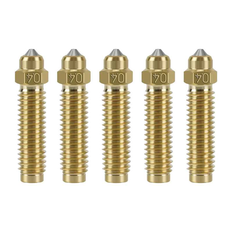 0.4 mm hardened brass nozzle set for ELEGOO Centauri Carbon - Image 1