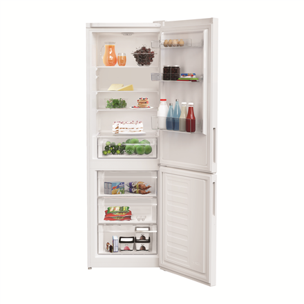 INDESIT Refrigerator | INKS 1361 W4E1 | Energy efficiency class E | Free standing | Combi | Height 185.2 cm | Fridge net