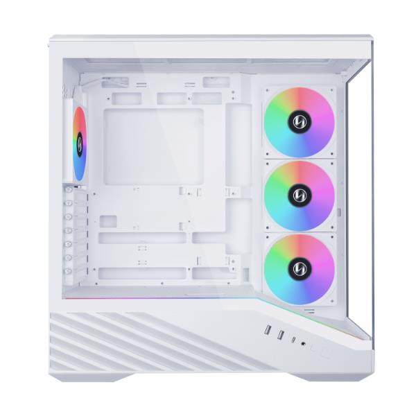Case LIAN LI ATX/micro ATX/Mini-ITX/EATX White Midi Tower PC G99.V100RW.01