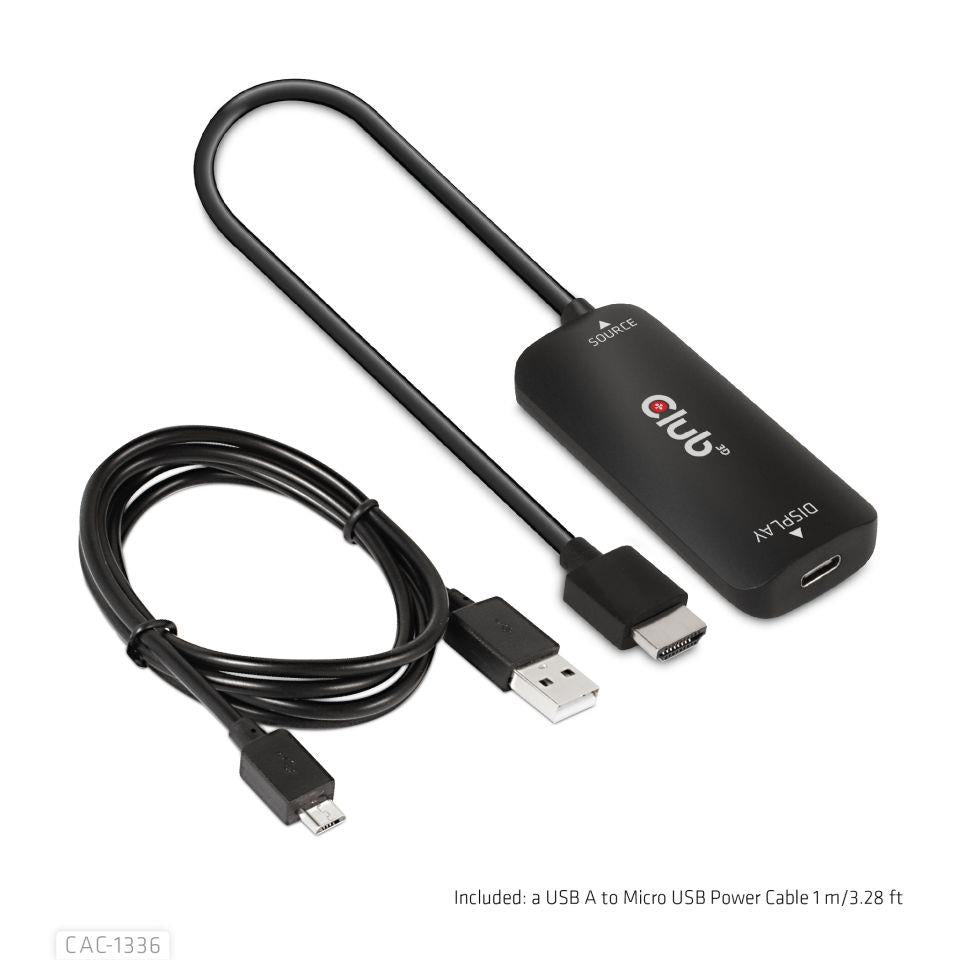 I/O ADAPTER USB-C TO USB/HDMI/M/F CAC-1336 CLUB3D