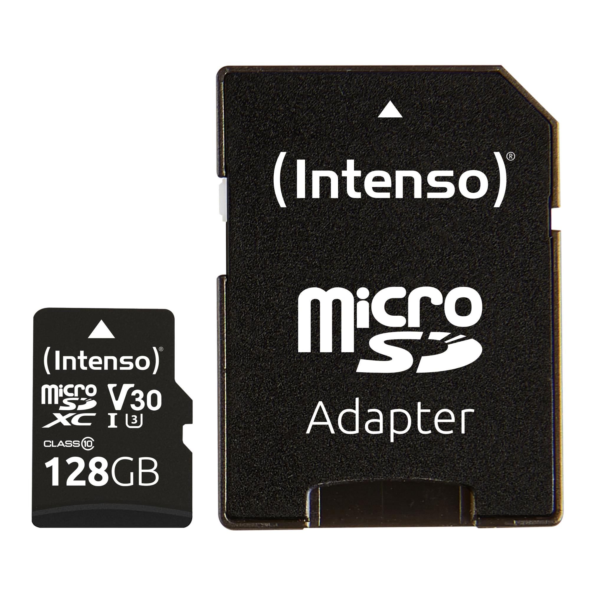 MEMORY MICRO SDXC 128GB C10/W/ADAPTER 3433491 INTENSO