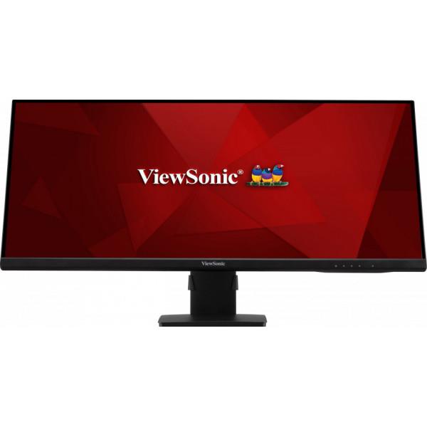 LCD Monitor VIEWSONIC VA3456-MHDJ 34" Business/21 : 9 Panel IPS 3440x1440 21:9 75Hz Matte 4 ms Speakers Swivel Height adjustable Tilt Colour Black VA3456-MHDJ