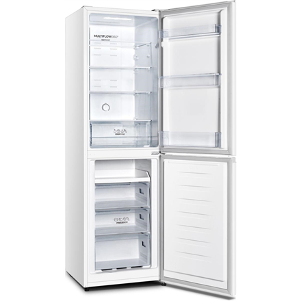 Gorenje Refrigerator | NRK418ECW4 | Energy efficiency class E | Free standing | Combi | Height 182.4 cm | No Frost syste