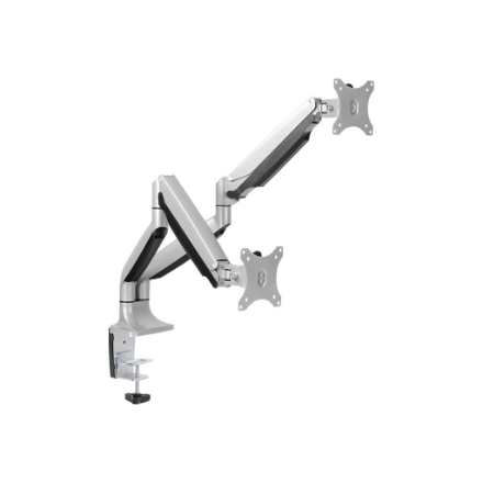 Logilink BP0043 Dual Monitor Desk mount, 13"-32",gas spring, aluminum | Logilink