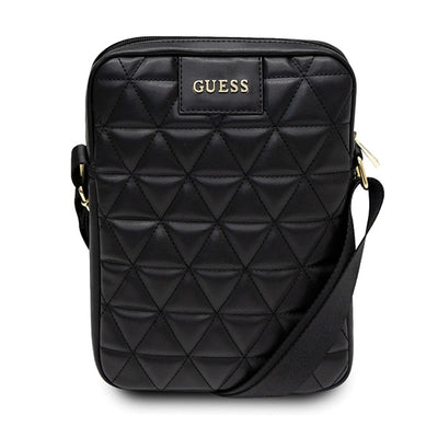 Guess Quilted 10" Tablet Bag - Black