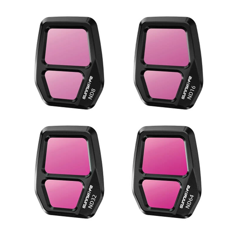 Sunnylife A3S-FI926 lens filter for AIR 3S 4pcs Mixture ND8+ND16+ND32+ND64 - Image 1