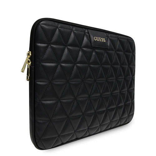 Guess Quilted cover for a 13" laptop - black