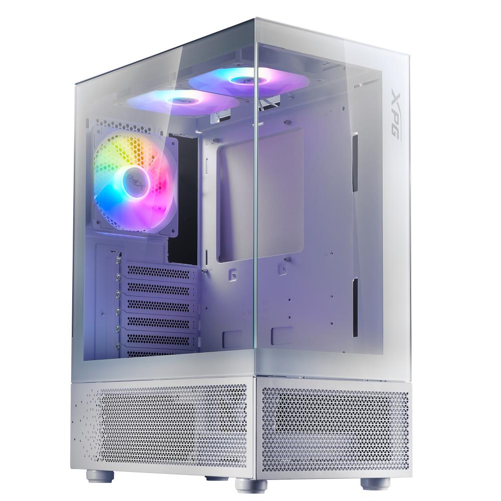 Case ADATA INVADER X MINI MidiTower Case product features Transparent panel ATX MicroATX MiniITX Colour White INVADERXMINIMT-WHCWW