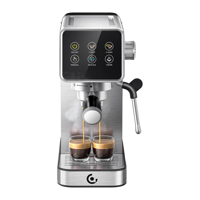 AMZCHEF CE-AZ-EM1507-SV Piston-Type Espresso Machine - Image 2
