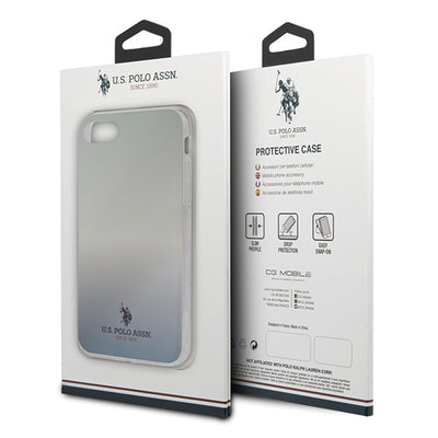 US Polo USHCI8TRDGLB iPhone 7/8/SE 2020 / SE 2022 niebieski/blue Gradient Pattern Collection — U.S. Polo Assn.