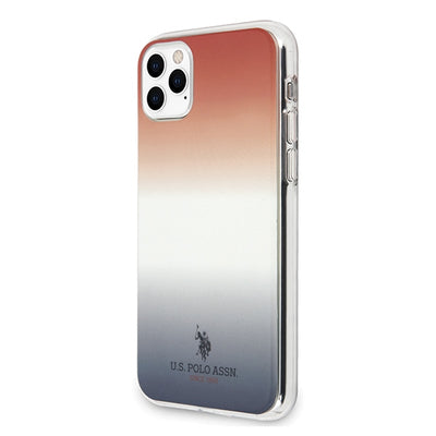 US Polo USHCN58TRDGRB iPhone 11 Pro czerwono-niebieski/blue&red Gradient Pattern Collection — U.S. Polo Assn.