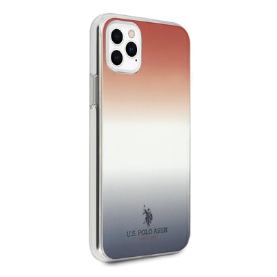US Polo USHCN58TRDGRB iPhone 11 Pro czerwono-niebieski/blue&red Gradient Pattern Collection — U.S. Polo Assn.