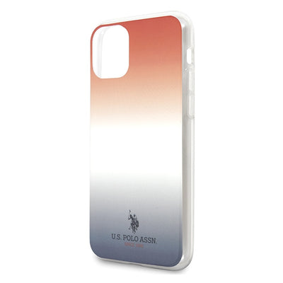 US Polo USHCN61TRDGRB iPhone 11 czerwono-niebieski/blue&red Gradient Pattern Collection — U.S. Polo Assn.