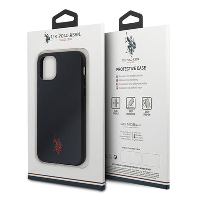 US Polo Assn. Polo Type Collection iPhone 11 Pro Max Case - Navy Blue — U.S. Polo Assn.