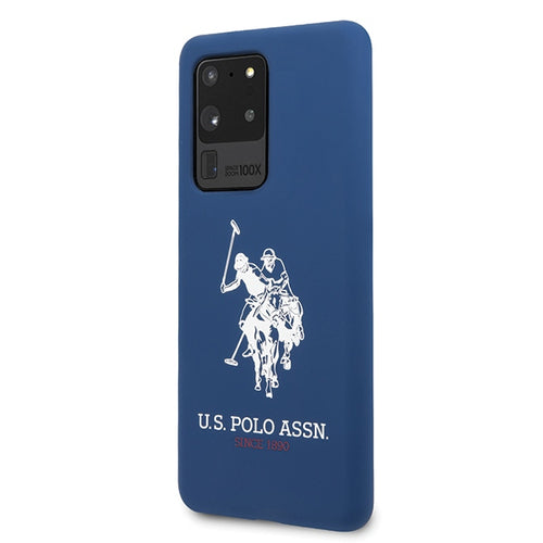 US Polo USHCS69SLHRNV S20 Ultra G988 granatowy/navy Silicone Collection — U.S. Polo Assn.