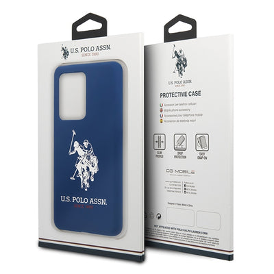 US Polo USHCS69SLHRNV S20 Ultra G988 granatowy/navy Silicone Collection — U.S. Polo Assn.